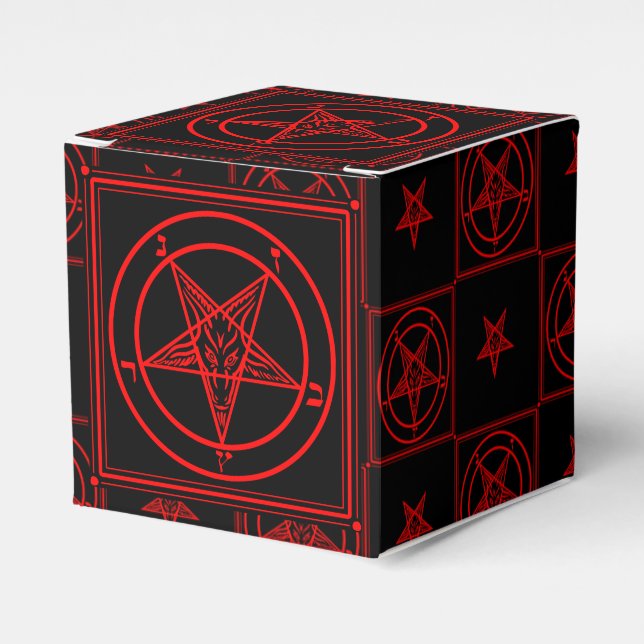 Baphomet Favor Boxes (Front Side)
