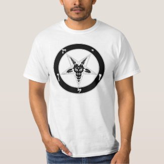 Baphomet Goat Head (Black) T-Shirt