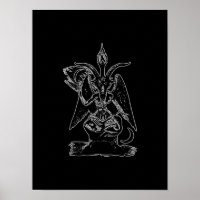 Baphomet Goat Satan Black Magic Lucifer Occult