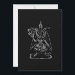 Baphomet Goat Satan Black Magic Lucifer Occult Save The Date<br><div class="desc">Baphomet Goat Satan Black Magic Lucifer Occult</div>