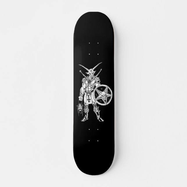 Baphomet GodSlayer Skateboard Deck (Front)