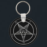 Baphomet Key Chain<br><div class="desc">The Sigil of Baphomet is the official symbol of the Church of Satan and is offered here via RabidCrow by special arrangement.</div>