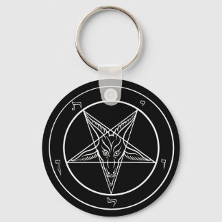 Baphomet Key Chain