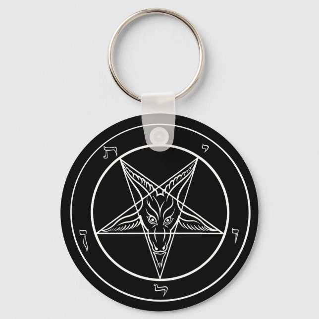 Baphomet Key Chain (Front)