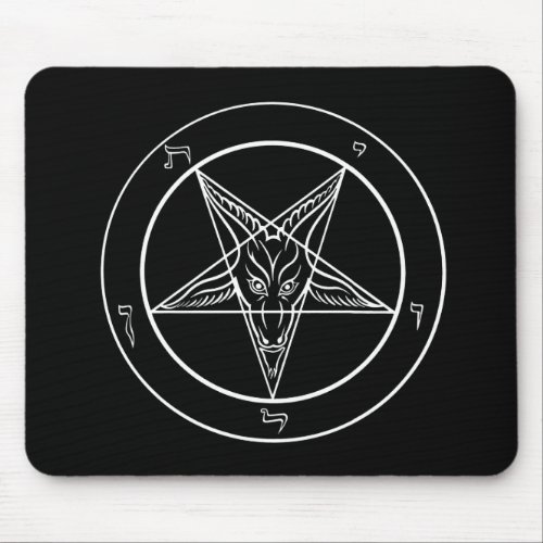 Baphomet Mouse Pad