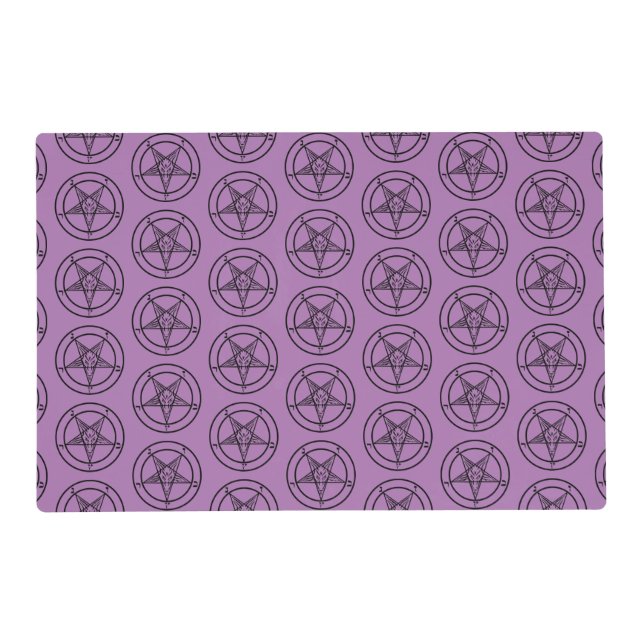 Baphomet Pentagram  Placemat (Front)