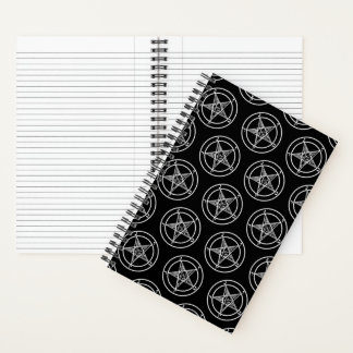 Baphomet Pentagram Satanic Spiral Notebook