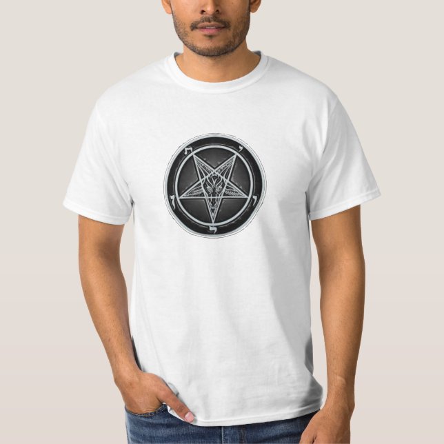 Baphomet Pentagram Tee (Front)