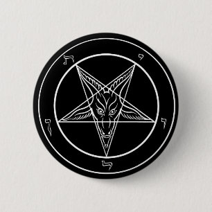 Baphomet Pinback Button