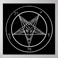 Baphomet Poster - 2-feet square