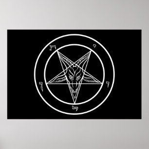 Baphomet Poster Enormous 60" wide
