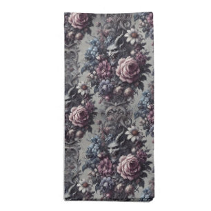 Baphomet’s Bouquet – Gothic Victorian Cloth Napkin