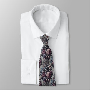Baphomet’s Bouquet – Gothic Victorian Neck Tie