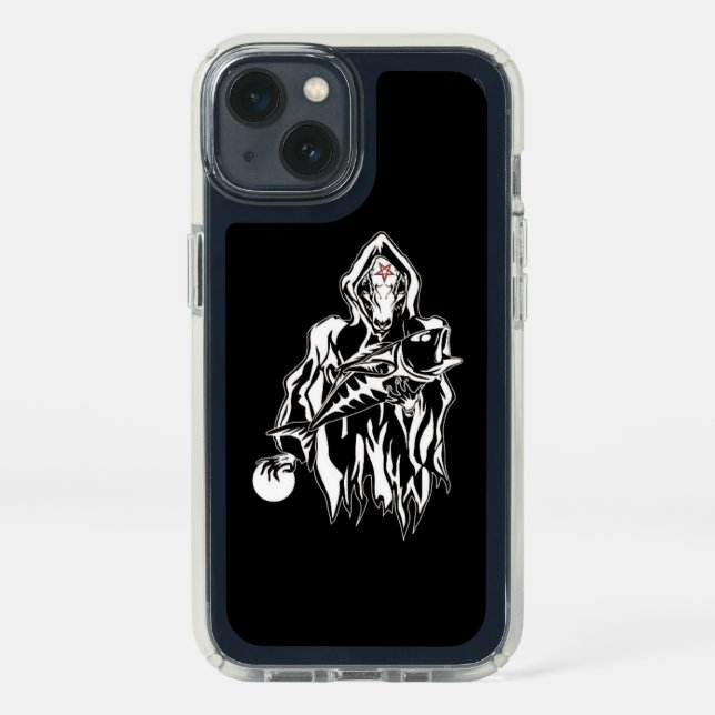 Baphomet Satanic case for Iphone (Front)