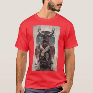 Baphomet Satanist Goat Satanic Dark Art Evil 666 T-Shirt