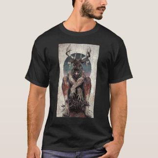 Baphomet Satanist Goat Satanic Dark Evil 666 T-Shirt
