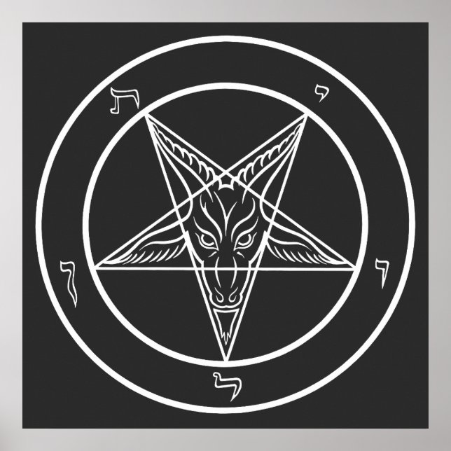 Baphomet Sigil CoS 24" Poster (Front)