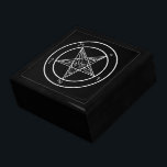 Baphomet Sigil CoS Altar storage/ Gift Box<br><div class="desc">The Sigil of Baphomet is the official symbol of the Church of Satan and is offered here via RabidCrow by special arrangement. For more than 200 years the symbol of a goat's head inscribed within an inverted pentagram has been associated with black magic, carnality, and an earthly philosophical focus. This...</div>