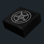 Baphomet Sigil CoS Altar storage/ Gift Box<br><div class="desc">The Sigil of Baphomet is the official symbol of the Church of Satan and is offered here via RabidCrow by special arrangement. For more than 200 years the symbol of a goat's head inscribed within an inverted pentagram has been associated with black magic, carnality, and an earthly philosophical focus. This...</div>