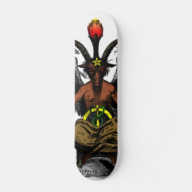 Baphomet Skateboard Deck (Front)