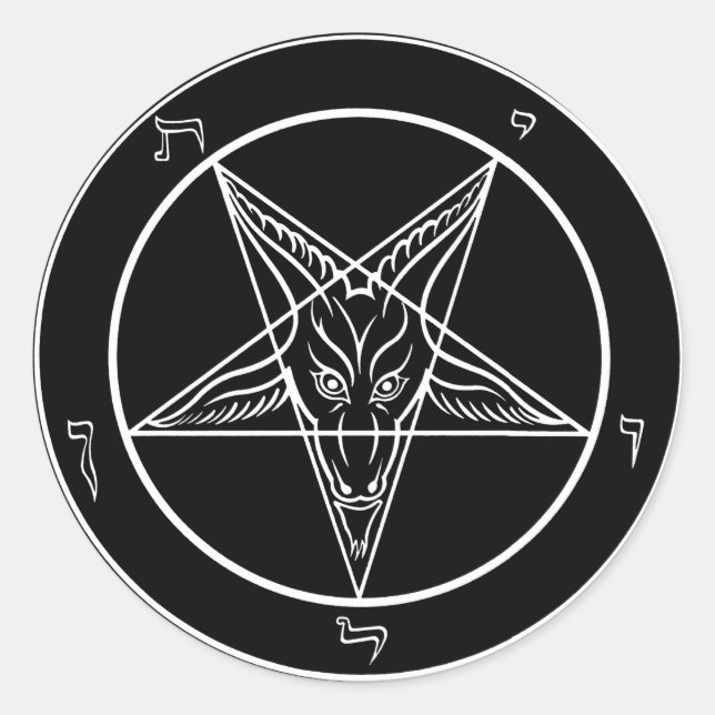 Baphomet Stickers (Front)