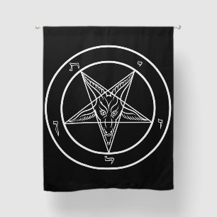 Baphomet Tapestry 50" Wide Blackout Curtains