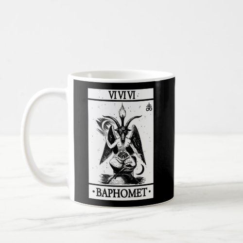 Baphomet Tarot Card Satanic Occult Coffee Mug