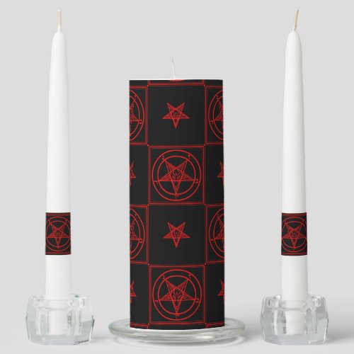 Baphomet Unity Candle Set