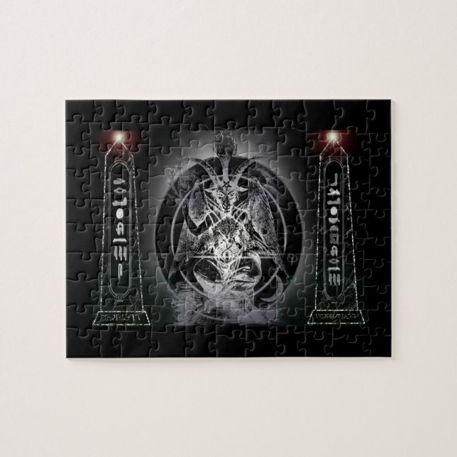 Baphomet's Throne Jigsaw Puzzle (Horizontal)