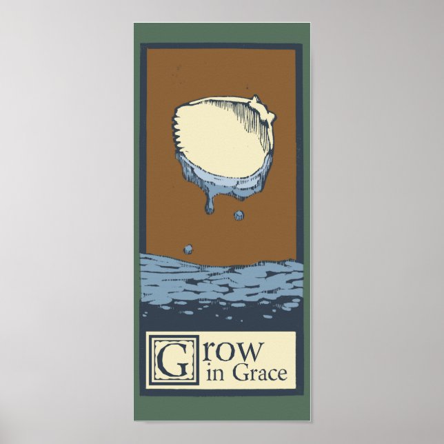 Baptism banner poster (Front)