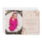 Baptism Blush Pink Gold Pampas Grass Photo
