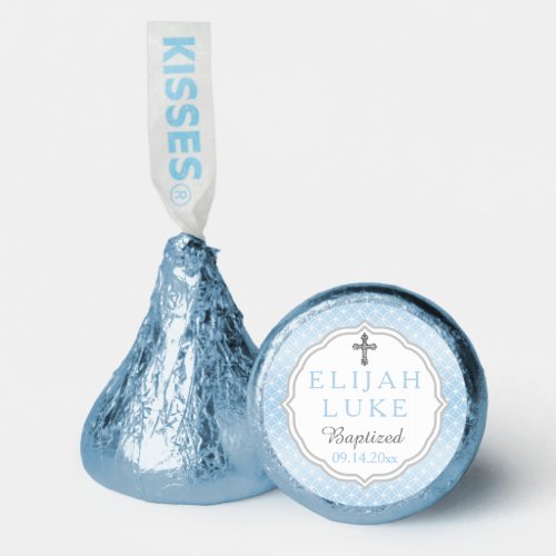 Baptism  Boy Eternity Rings Name  Date Hersheys Kisses