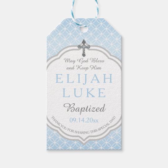 baptism boy eternity rings vintage cross gift tags