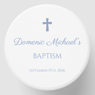 Baptism Candle Favor with Cross Mini Candle Favors