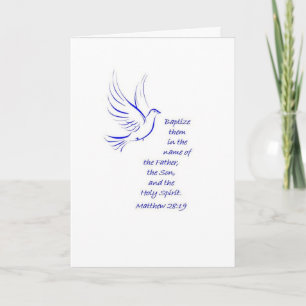Baptism Card