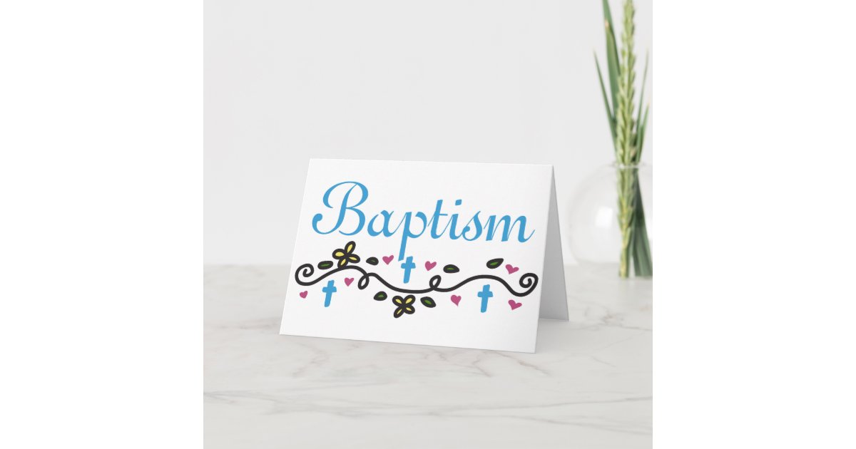 Baptism Card | Zazzle.com