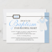 Baptism, Christening, Dedication Invitations