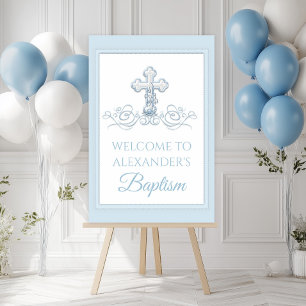 Baptism Christening First Communion Welcome Sign