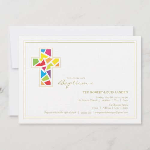 Baptism | Christening Invitation