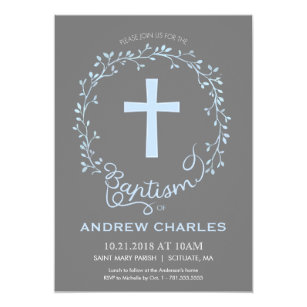elegant baptism christening invitations zazzle