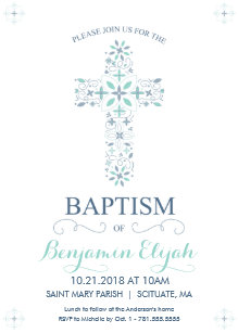 boy baptism christening invitations zazzle