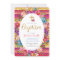 Baptism Christening Invitation Mexican Fiesta Gold