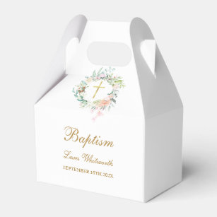 40x White Wedding Favour Boxes Party Christening Baptism Baby Shower Gift Boxes 