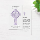 Baptism / Christianing Prayer Card (Desk)