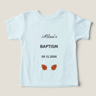 Baptism coaster toddler t-shirt