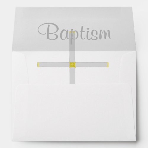 Baptism Cross Envelopes