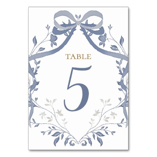 Baptism elegant blue bow