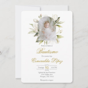 Baptism Elegant Invitation