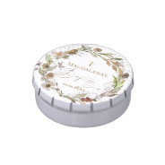 Baptism Fall Wildflowers  Candy Tin at Zazzle