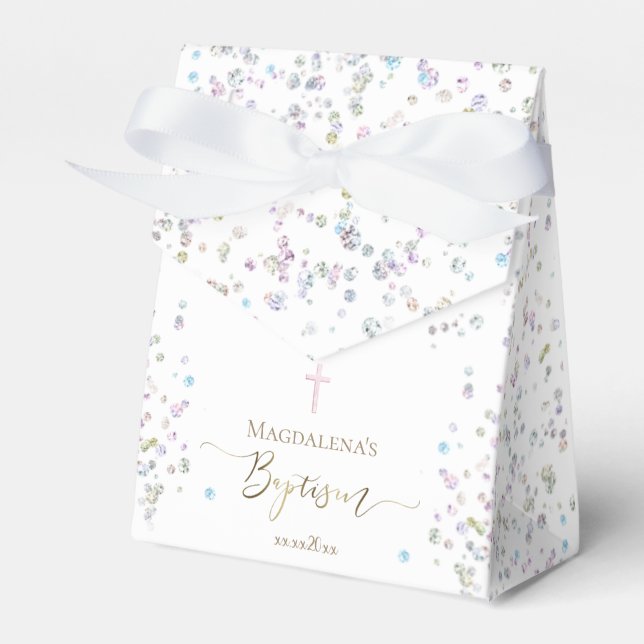 Baptism  favor boxes (Front Side)